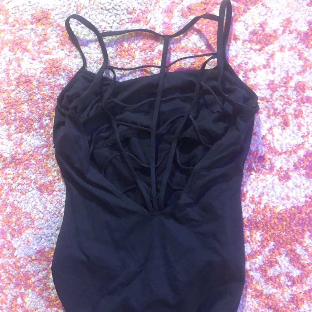 Cut-Out Back Leotard